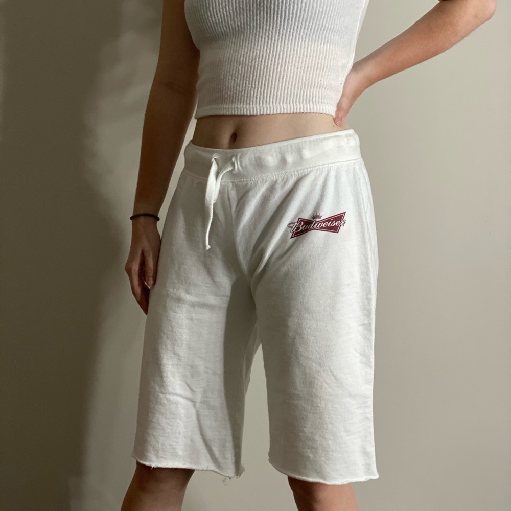 Budweiser long shorts with waist band string